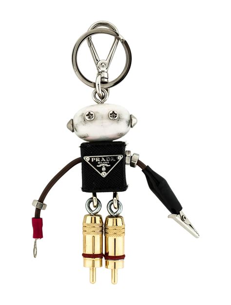 prada robot vintage|prada keychain robot.